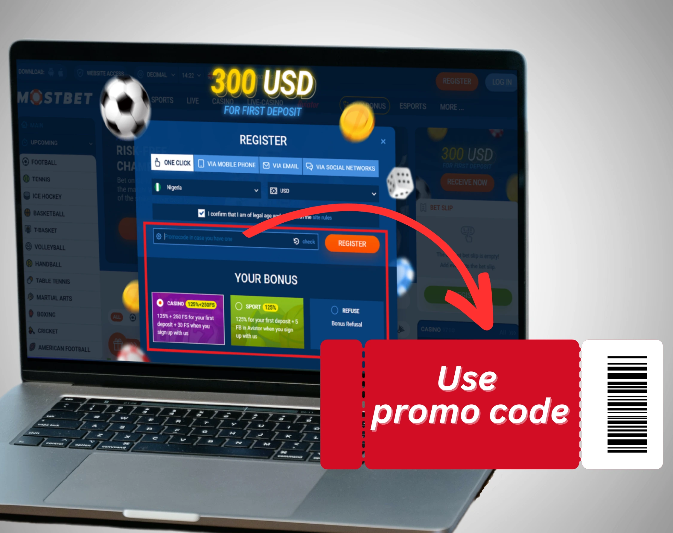 Mostbet promo codes, promotions