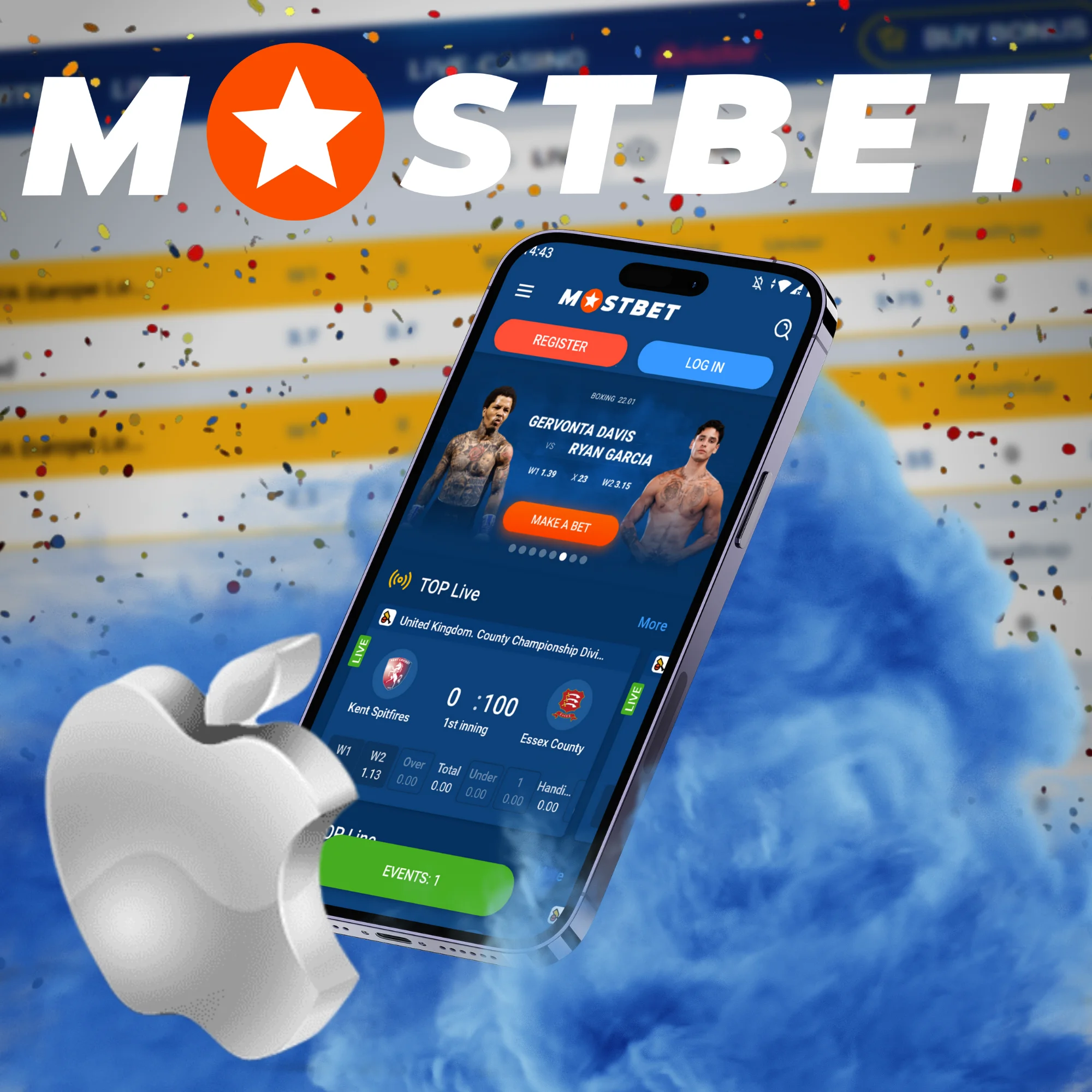 Mostbet Mobile App on iOS